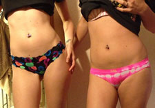 Amateurs in Victorias Secret panties